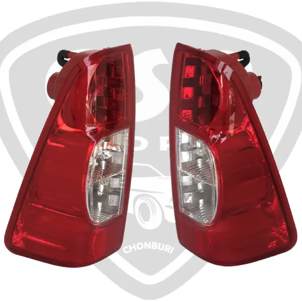 ตราเพชร(Diamond) ไฟท้าย D-max2007-2011 อย่างดี  Dmax Gold Series,Platinum,Titanium โคมแดงสด - Image 5