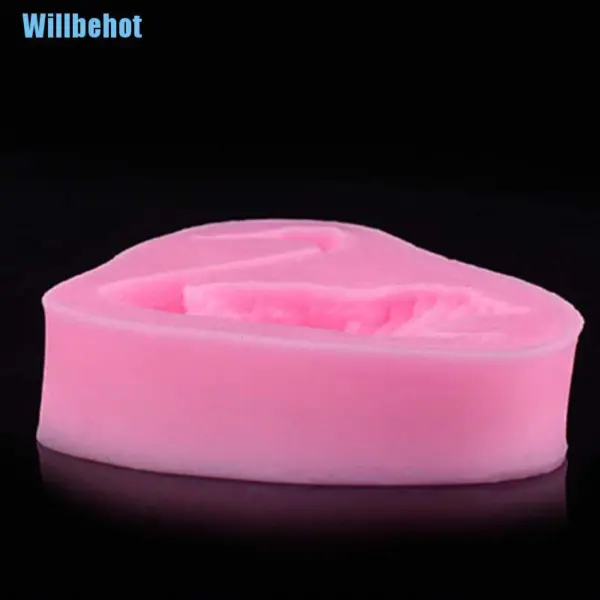 (Willbehot) แม่พิมพ์ซิลิโคน รูปหงส์ สําหรับทําคุกกี้ เบเกอรี่ ฟองดองท์ (ขายดี - Image 4