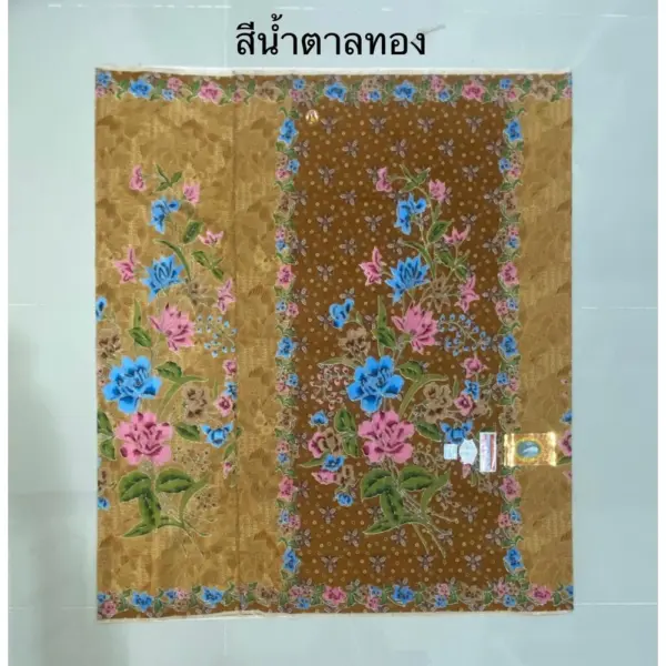 ผ้าถุง เนื้อพิเศษ ราคาถูก ตราเจ้าหญิง ป้ายทอง Apsara Begum #27094 ขนาด 2 เมตร - Image 6