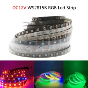 Xnbada Dc12V Ws2815 Rgb สายไฟ Led 30 / 60 / 100 / 144 Leds / M สําหรับตกแต่ง