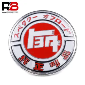 สไตล์ญี่ปุ่นสัญลักษณ์รถยนต์ Federation ด้านหน้า Grille Badge Bticker Emblem Decal