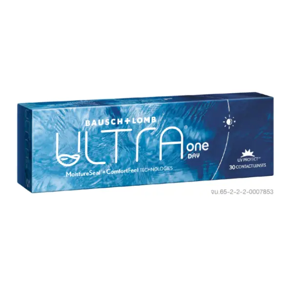 ใช้โค้ดเงินคืน 15%ได้ ราคาถูกกว่า  Bausch & Lomb Ultra Oneday คอนแทคเลนส์ใส รายวัน 15 คู่