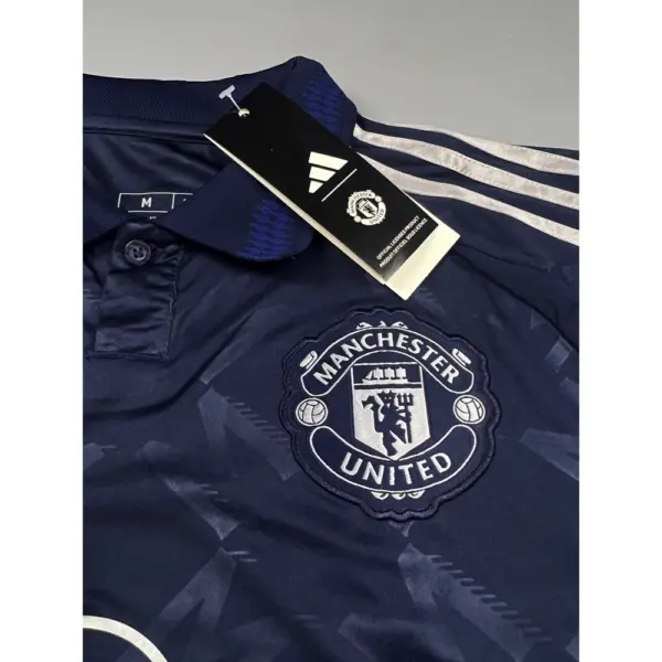 เสื้อบอล แฟนบอล แมนยู เยือน  2024-25 B.FERNANDES HOJLUND GARNACHO RASHFORD  และอื่นๆ อาร์มพรีเมียร์ลีค Man U Away 2024 - Image 6