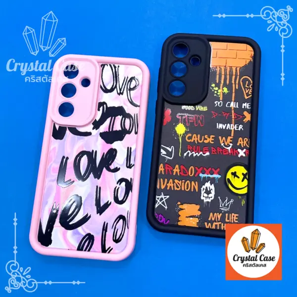Oppo A3(4G/5G) A3 Pro(5G) A3x(5G) A38(4G) A58(4G) Reno10(5G) Reno11(5G) Reno11F เคสนิ่ม TPU กันกล้องนูน ด้านหลังนูนพิมพ์ - Image 4